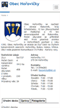 Mobile Screenshot of horovicky.cz