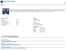 Tablet Screenshot of horovicky.cz